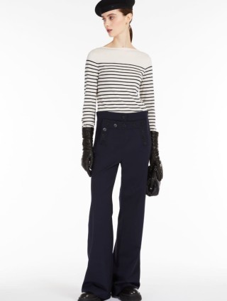 Кремовый свитер WEEKEND MAX MARA: фото 4 - Invogue