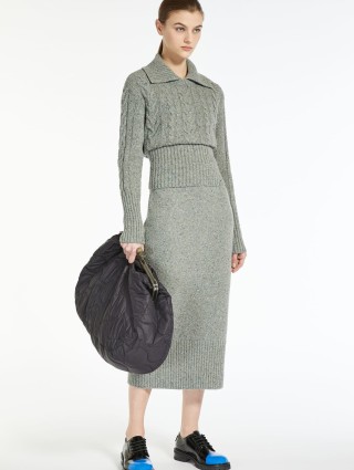 Сірий светр WEEKEND MAX MARA : фото 4 - Invogue