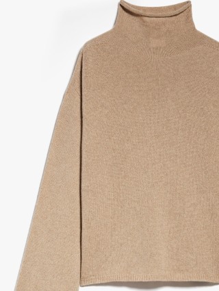 Бежевый свитер MAX MARA: фото 3 - Invogue