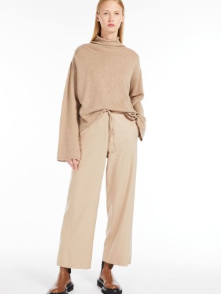 Бежевый свитер MAX MARA: фото 4 - Invogue