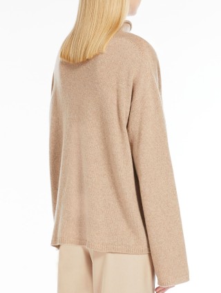 Бежевый свитер MAX MARA: фото 2 - Invogue