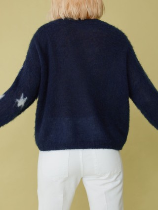 Синий свитер I BLUES: фото 2 - Invogue