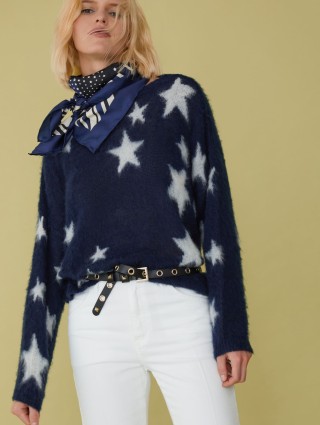 Синий свитер I BLUES: фото 4 - Invogue