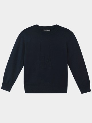 Синій светр EMPORIO ARMANI KIDS : фото - Invogue