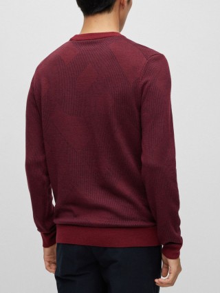 Червоний светр BOSS : фото 3 - Invogue