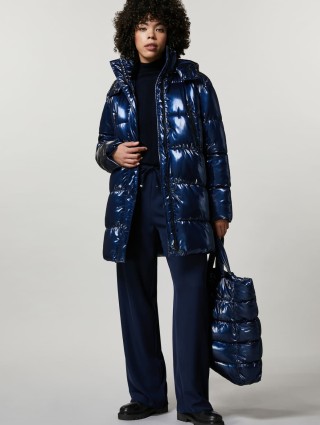 Тёмно-синий свитер PERSONA: фото 4 - Invogue