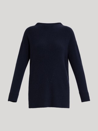 Тёмно-синий свитер PERSONA: фото - Invogue