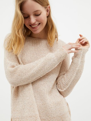 Белый свитер MAX&CO: фото 3 - Invogue