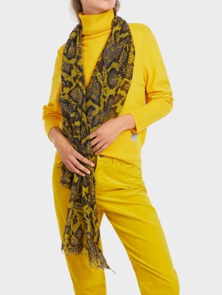 Жёлтый свитер MARC CAIN: фото 5 - Invogue