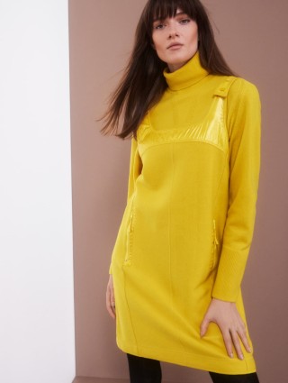 Жёлтый свитер MARC CAIN: фото 7 - Invogue