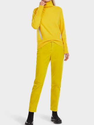 Жёлтый свитер MARC CAIN: фото 6 - Invogue