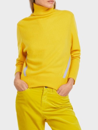 Жёлтый свитер MARC CAIN: фото 1 - Invogue