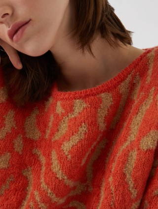 Помаранчевий светр PENNYBLACK : фото 3 - Invogue