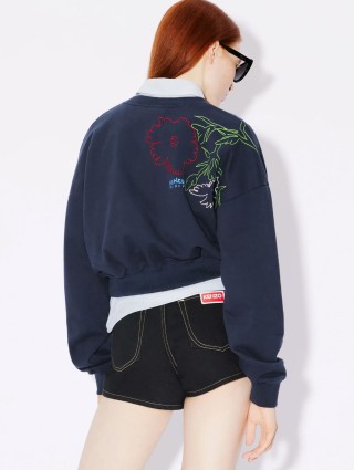 Синій светр KENZO : фото 2 - Invogue