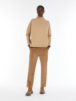 Бежевый свитер WEEKEND MAX MARA из шерсти: фото 4 - Invogue