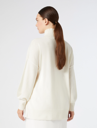 Білий светр Marina Rinaldi оверсайз: фото 3 - Invogue