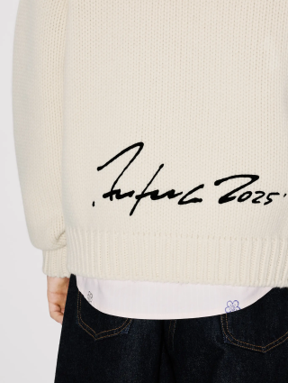 Білий светр KENZO з вовни: фото 6 - Invogue