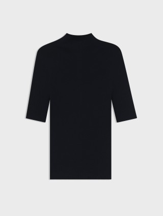 Темно-синій светр BOSS з натуральної вовни: фото - Invogue