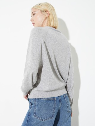 Сірий светр MAX&CO з вовни та кашеміру: фото 3 - Invogue