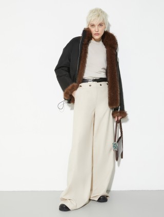 Кремовый свитер MAX&CO из шерсти и кашемира: фото 1 - Invogue