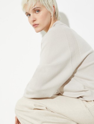 Кремовый свитер MAX&CO из шерсти и кашемира: фото 4 - Invogue