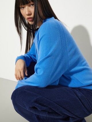 Синій светр MAX&CO з вовни та кашеміру: фото 4 - Invogue