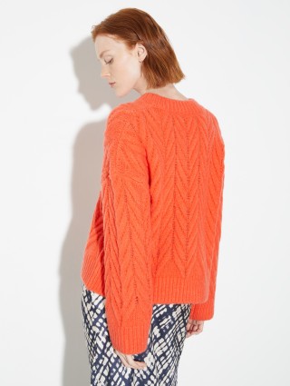 Помаранчевий светр MAX&CO з вовни: фото 3 - Invogue