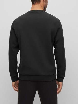 Чёрный свитшот BOSS: фото 3 - Invogue