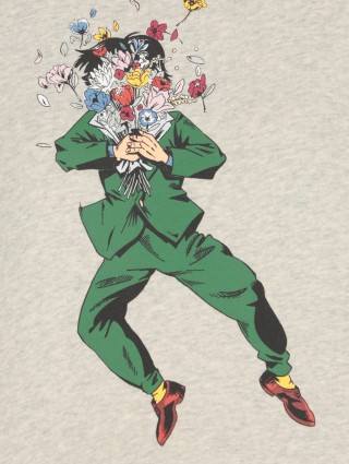 Сірий світшот KENZO : фото 3 - Invogue