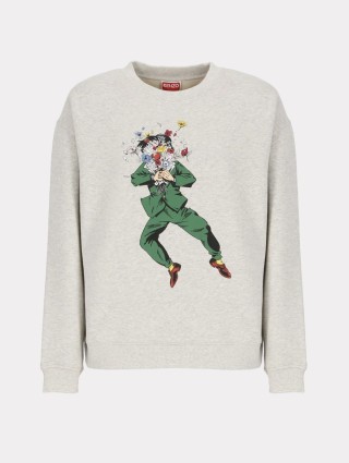 Сірий світшот KENZO : фото - Invogue