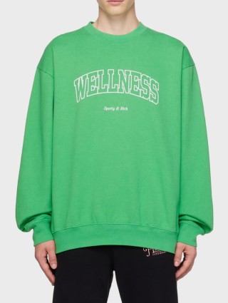 Зелений світшот SPORTY&RICH : фото 1 - Invogue