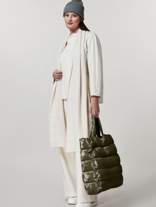 Кремовый свитшот PERSONA: фото 4 - Invogue