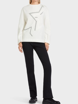 Белый свитшот MARC CAIN: фото 5 - Invogue