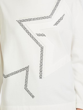 Белый свитшот MARC CAIN: фото 3 - Invogue