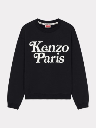 Чёрный свитшот KENZO: фото - Invogue