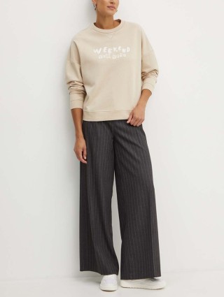 Бежевий світшот WEEKEND MAX MARA : фото 2 - Invogue