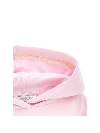 Рожеве худі MONNALISA з суміші бавовни: фото 3 - Invogue