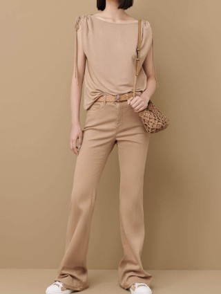 Бежевий топ MARELLA : фото 4 - Invogue