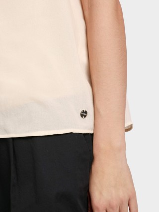 Бежевый топ MARC CAIN: фото 4 - Invogue