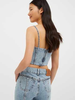 Джинсовий топ-бюстьє MAX&CO: фото 2 - Invogue