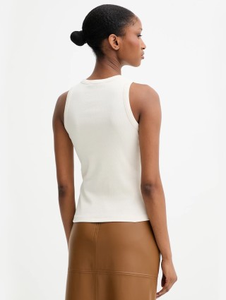 Молочна майка WEEKEND MAX MARA з бавовни: фото 2 - Invogue