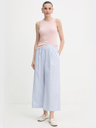 Розовая майка WEEKEND MAX MARA из хлопка: фото 1 - Invogue