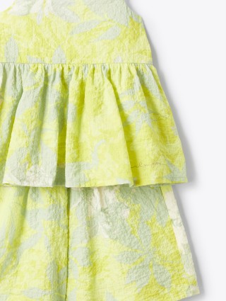 Зеленый комплект IL GUFO из топа и шорт: фото 4 - Invogue