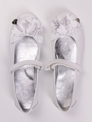 Кремові туфлі MONNALISA : фото 2 - Invogue