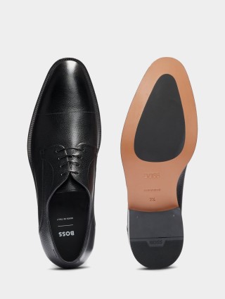 Чёрные туфли BOSS: фото 4 - Invogue