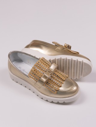 Золоті туфлі MISS BLUMARINE : фото 1 - Invogue