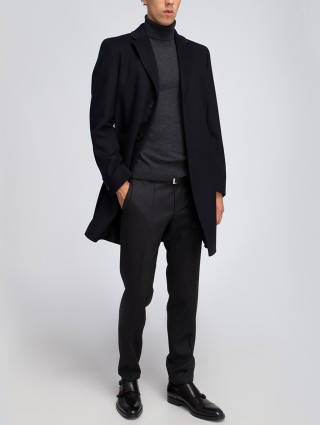 Чорні туфлі BOSS шкіряні: фото 3 - Invogue