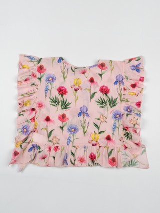 Розовая туника MONNALISA: фото 1 - Invogue