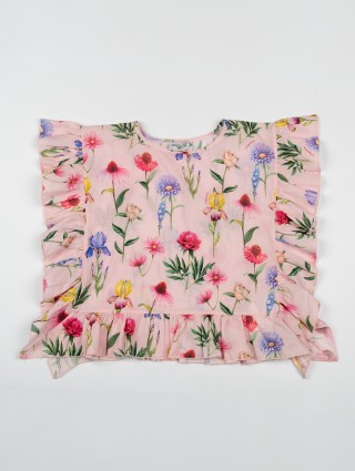 Розовая туника MONNALISA: фото - Invogue