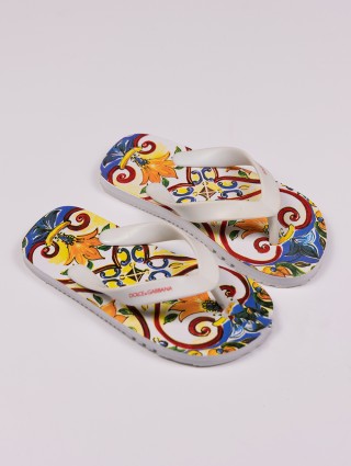 Вьетнамки DOLCE&GABBANA KIDS (32400): фото - Invogue